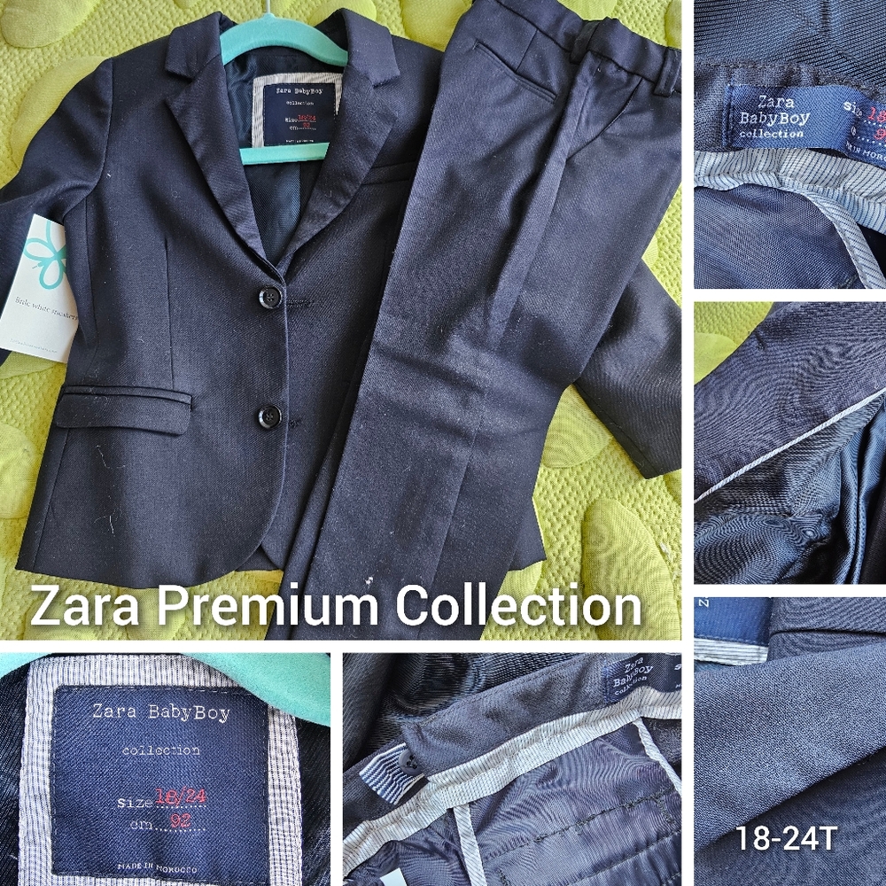 Zara Baby Premium Boys suit set 18-24mths